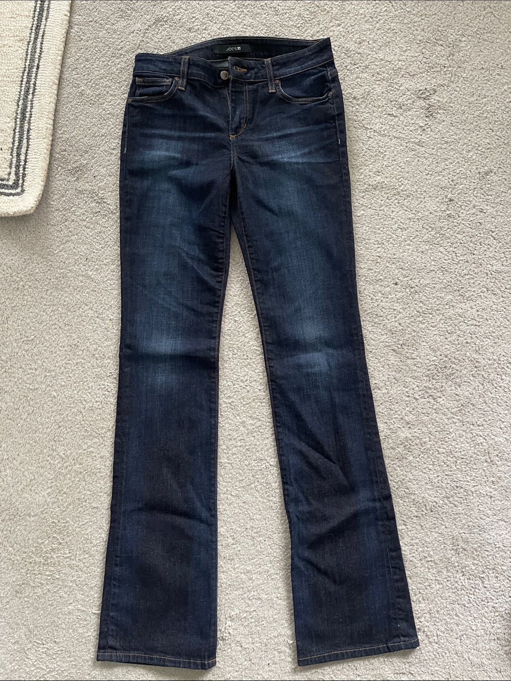 Joe's Jeans Dark Indigo skinny bootcut Jeans